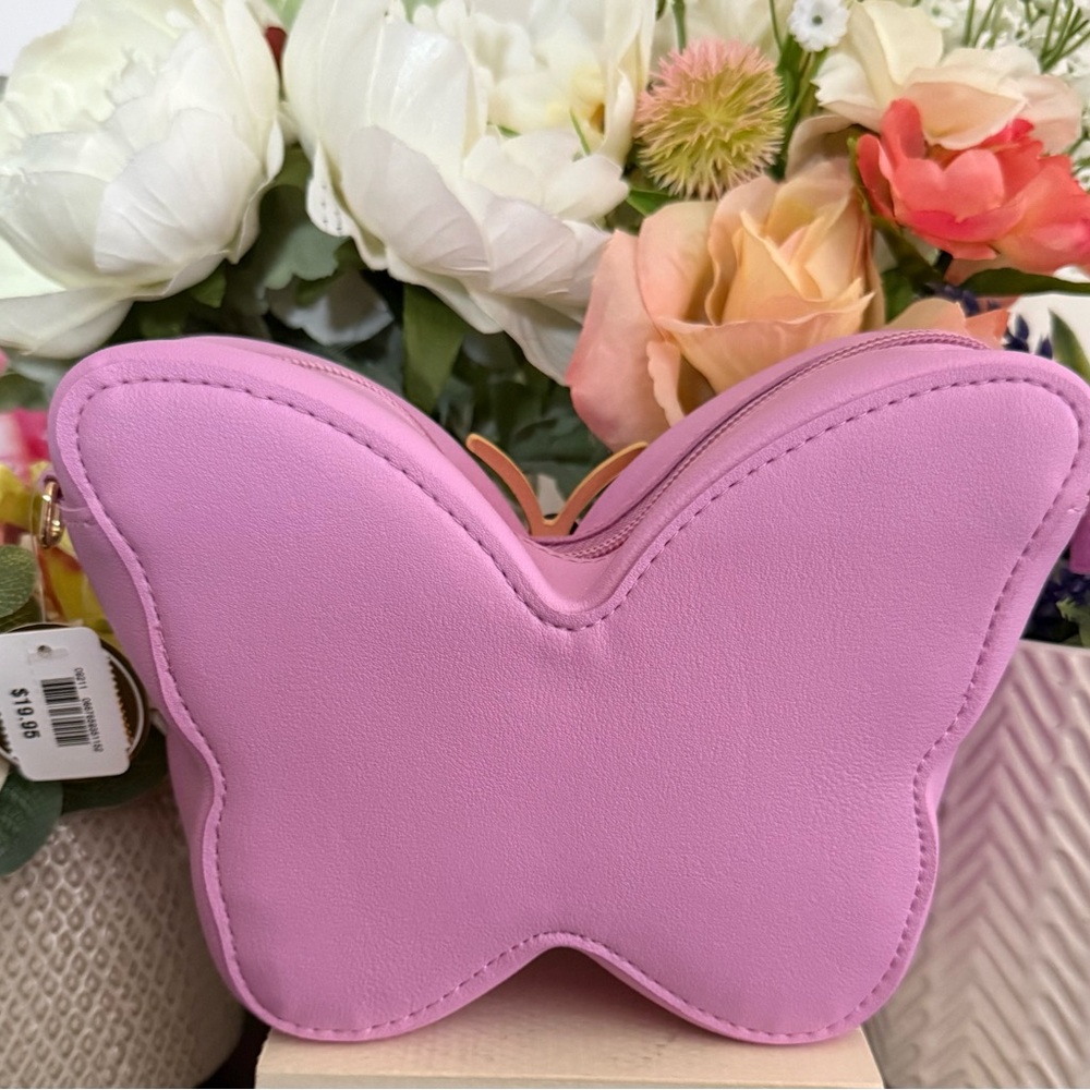 🆕🦋 BATH & BODY WORKS LIMITED EDITION BUTTERFLY CROSSBODY BAG. NEW WTAGS! - Picture 4 of 12